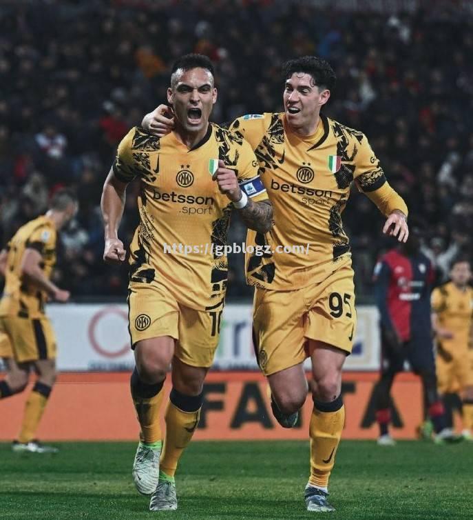 国际米兰客场取胜对手，领先积分榜